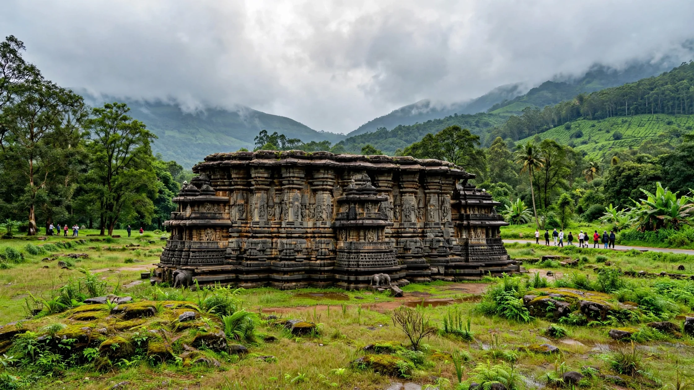Hoysala Chennakeshava temple at Belur on Sakleshpur Chikmagalur road trip