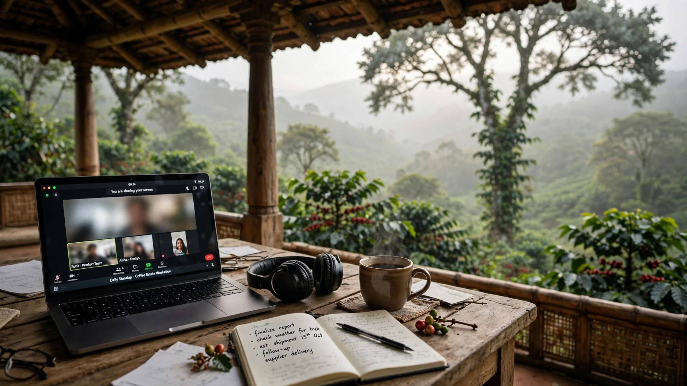 Workation in Sakleshpur: What to Check Before Choosing a Stay